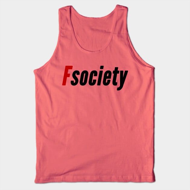 fsociety mr robot tv show Tank Top by untagged_shop